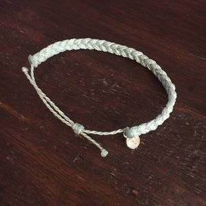 Pura Vida Braided Mint Bracelet